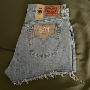 Brand new Levi’s 501 Shorts